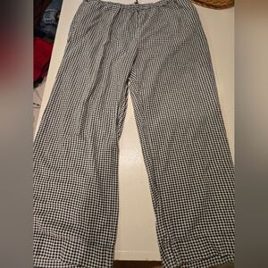 a new day Gingham Check  Linen Pants
